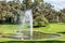 Heart shaped lake in perth botanic gardens