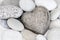 Heart Shaped Pebble Still Life