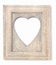 Heart shaped picture frame