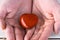 Heart Shaped Red Jasper Crystal