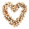 Heart Shaped Seashell Wreath