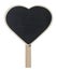 heart-shaped small blackboard