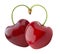 Heart-shaped sweet cherries