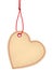 Heart shaped tag