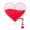 Heart Shapped Tap Dripping Small Love