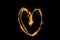 Heart sign sparkler