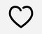Heart Symbol Icon Love Sign Romance Romantic Feelings Wedding Valentines Valentine Lover Design Passion Heartbeat Shape EPS Vector