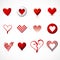 Heart symbols / icons