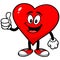 Heart with Thumbs Up