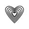 Heart Vector icon