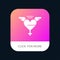 Heart, Wings, Love Mobile App Icon Design