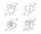Heart, World globe and Broken heart icons set. Discount offer sign. Love, Around the world, Love end. Gift box. Vector