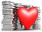 Heart on your money treasure