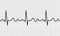 heartbeat icon. ECG Pathology Trace