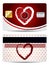 Hearts credit card design