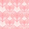 Hearts seamless background. Pattern for textile design. Vintage ornate seamless pattern. Baby girl fabric print