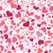 Hearts seamless pattern