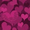 Hearts Seamless Pattern