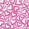 Hearts seamless pattern, Love theme background