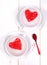 Hearts - the symbol of Valentine\'s Day