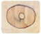 Heartwood texture background, wooden circular cross section