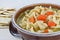 Hearty Chicken Noodle Soup with Carrots