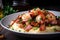 Hearty and Delicious Shrimp and Grits with a Sausage and Bacon Twist