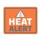 Heat alert banner