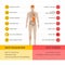 Heat exhaustion and heast stroke infographic