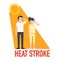 Heat stroke,vector