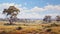 Heathland Of Australia: A Captivating Landscape Painting