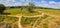 The heathlands in the De Meinweg National Park, part of the Maas-Swalm-Nette park, Limburg region, the Netherlands