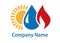 Heating Plumbing Plumber Business Logo
