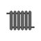 Heating radiator icon