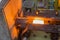 Heating steel by induction heating furnace