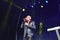 Heaven 17 in performance at the Let\'s Rock Retro Festival. Bristol, England. 3 June 2017.