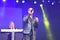 Heaven 17 in performance at the Let\'s Rock Retro Festival. Bristol, England. 3 June 2017.