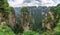 Heaven Pillar Hallelujah Mountain in Zhangjiajie