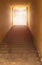 Heaven\'s gate. Staircase leading to open door and sky.