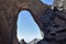 The Heavenly Gate or The ShiptonÂ´s Arch in the west-northwest of Kashgar in Xinjiang Uighur Autonomous Region of China