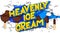 Heavenly Ice Cream comic book text.