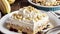 Heavenly Layers Indulge in a Banana Pudding Delight on National Banana Lovers Day.AI Generated