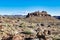 Heavily eroded rock formation n the Mojave Desert near Kingman, Arizona, USA