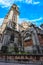 Heavily ornamented church of San Juan el Real of neoclassical architecture, Oviedo, Spain.