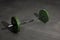 Heavy Barbell weight on the floor