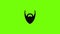 Heavy beard icon animation