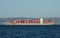 Heavy container ship