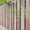 Heavy duty minimalist wooden fence