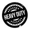 Heavy Duty rubber stamp