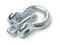 Heavy duty shackle d-ring for vehicle recovery and towing